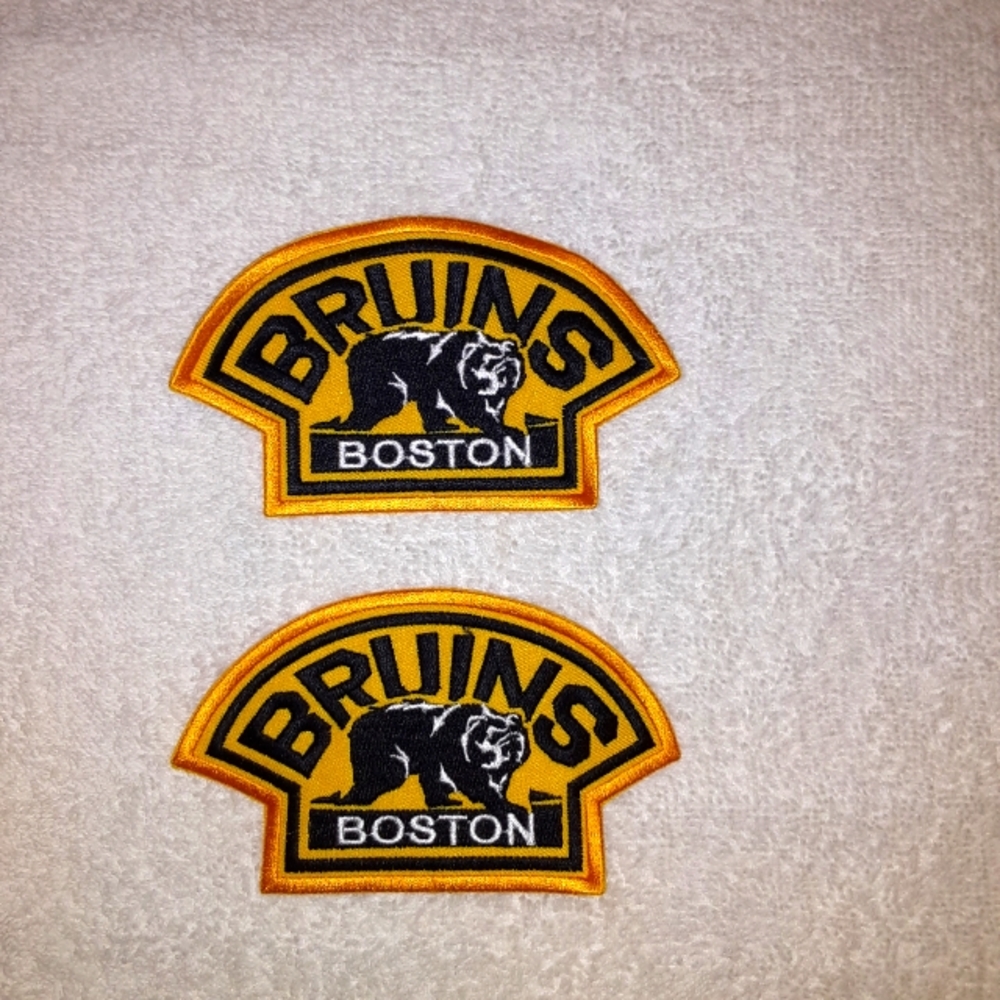 Two Boston Bruins Shoulder Patches New